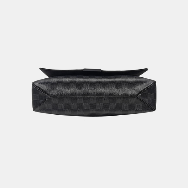 DISTRICT MM Damier Graphite Coated Canvas Gray