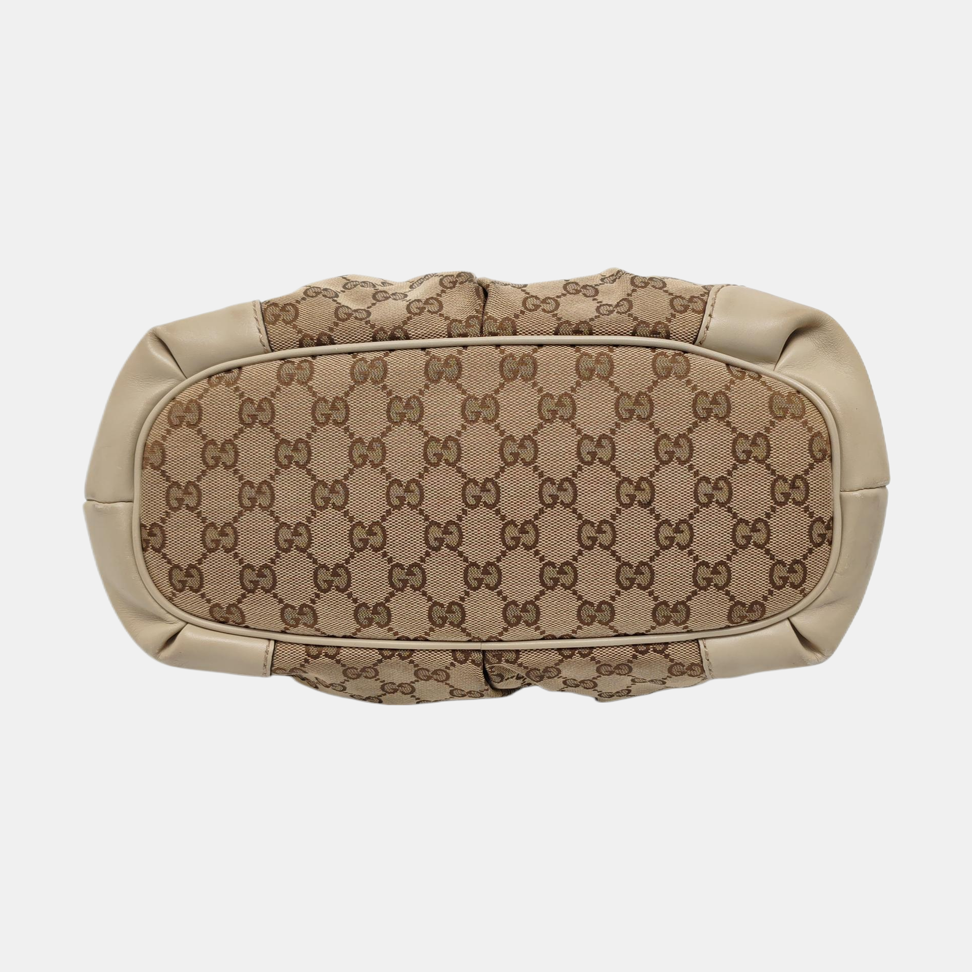 Sukey Monogram Canvas Beige