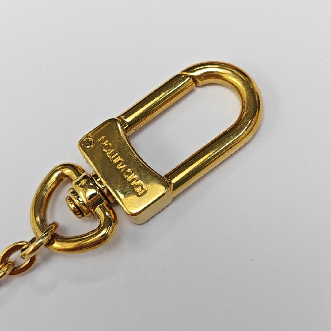 Metal Bag Charm Gold
