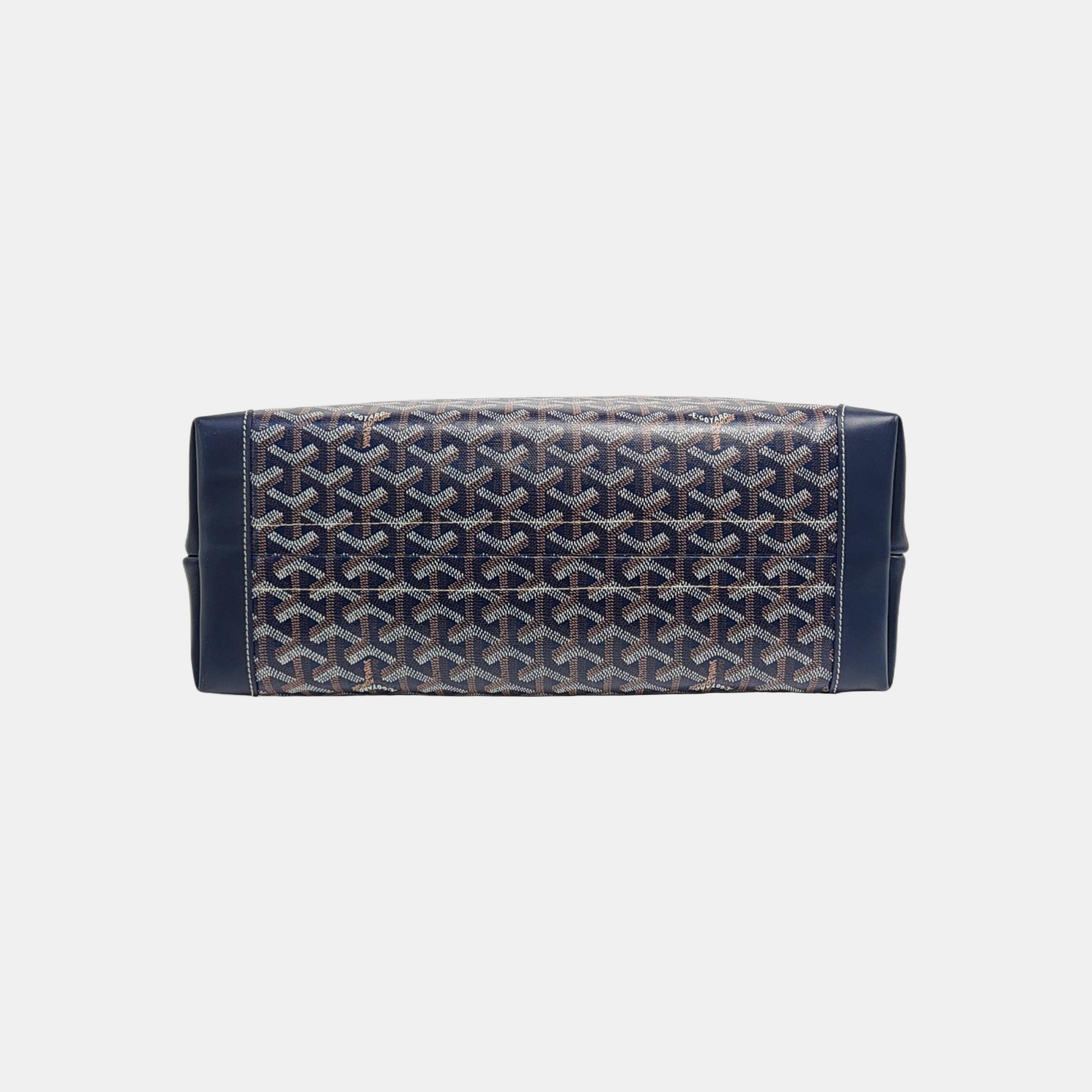 Bellechasse Biaude PM Coated Canvas Blue