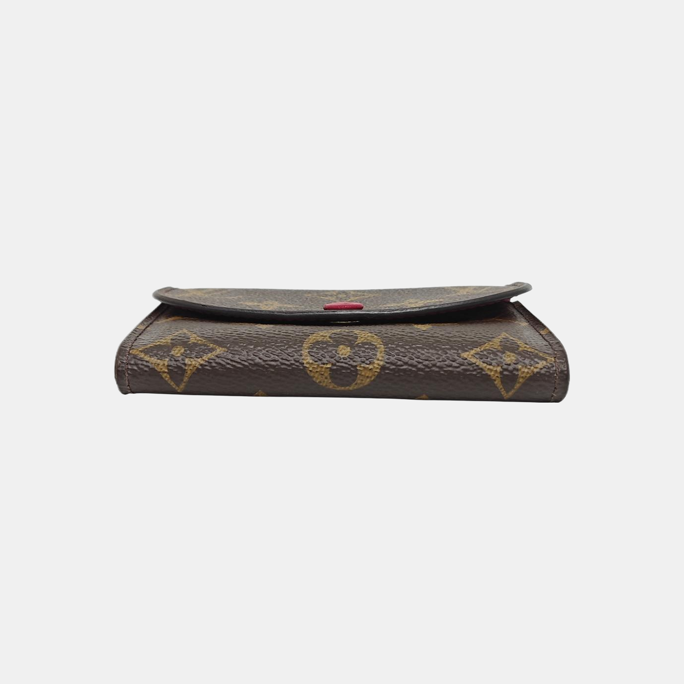ROSALIE Monogram Coated Canvas Brown Wallet