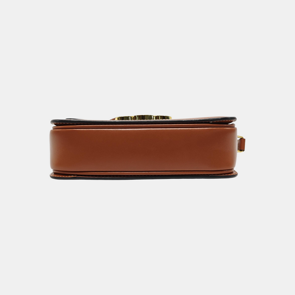 TRIOMPHE Small Coated Canvas Brown