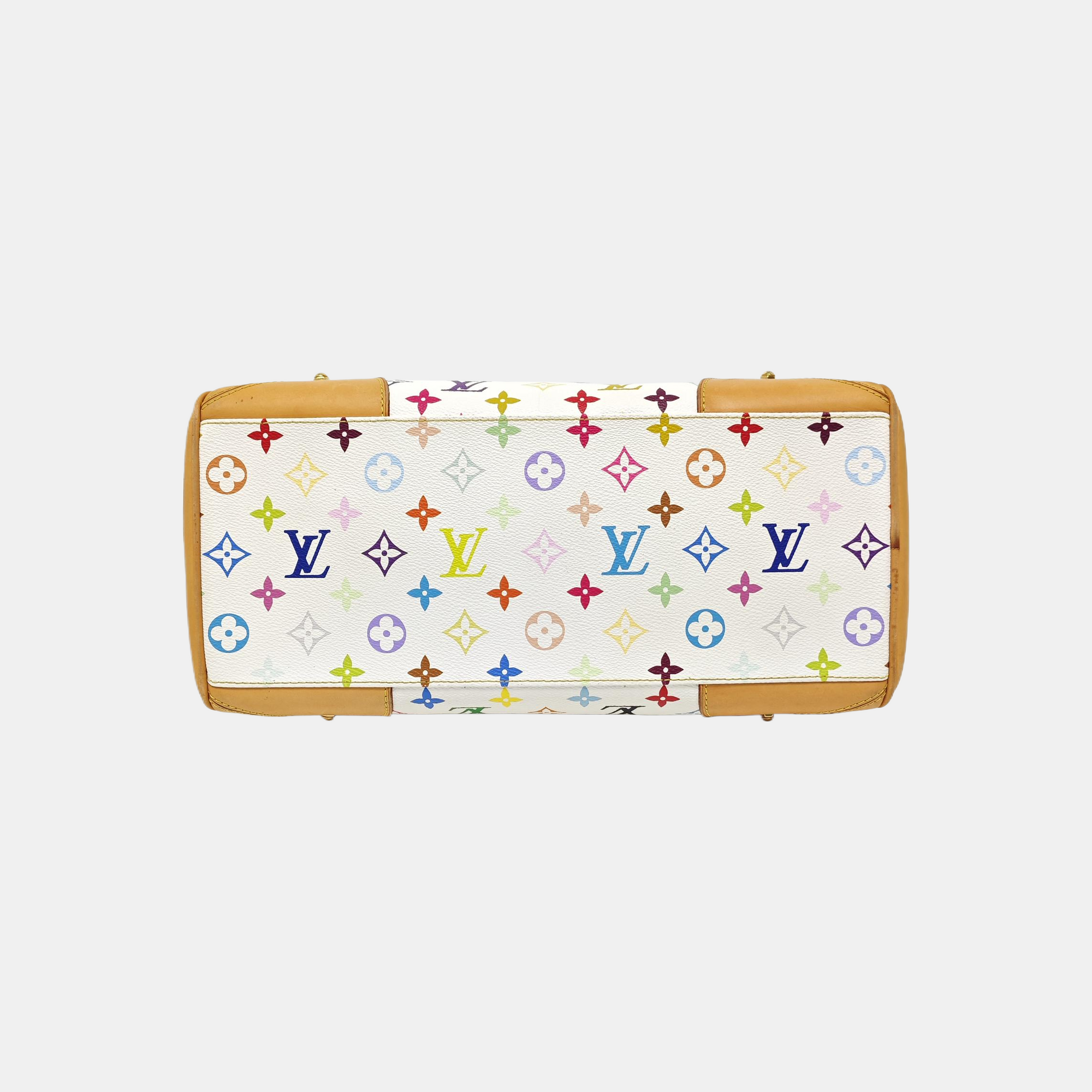 LV × TM CLAUDIA Monogram Coated Canvas White
