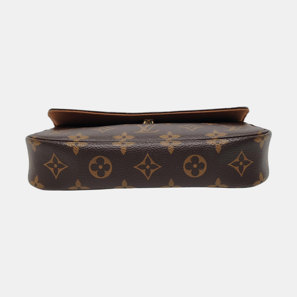 IVY Monogram Coated Canvas Brown