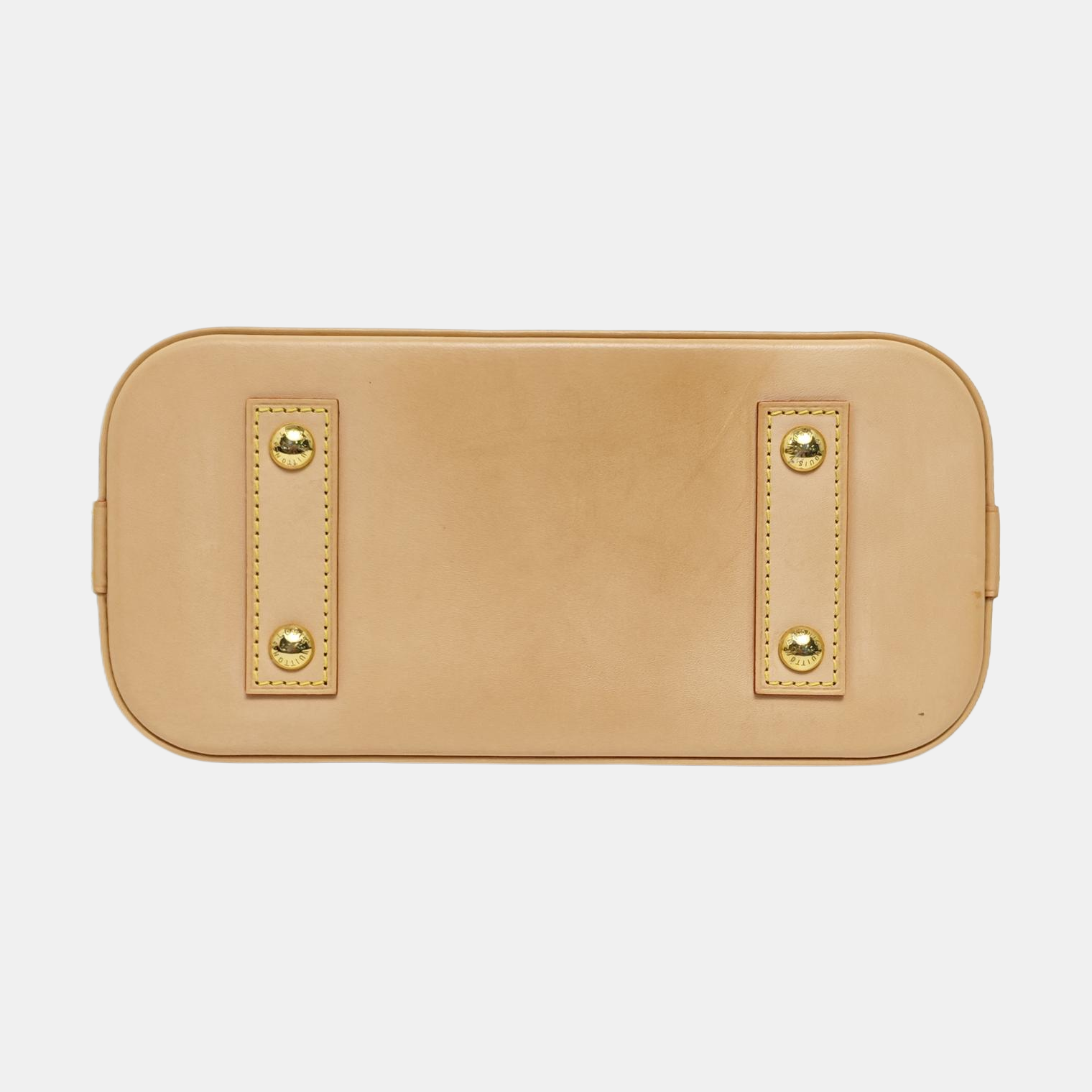 ALMA BB Monogram Coated Canvas Brown