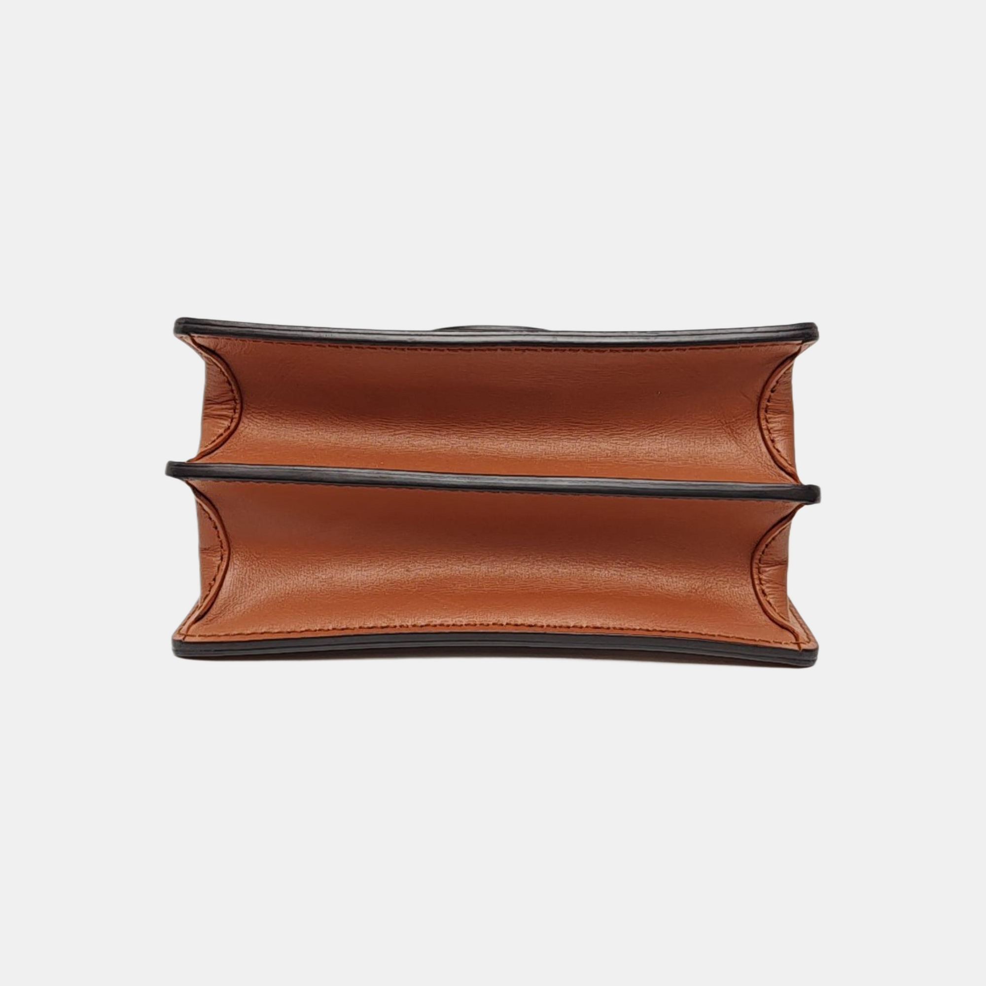 DAUPHINE Mini Coated Canvas Brown