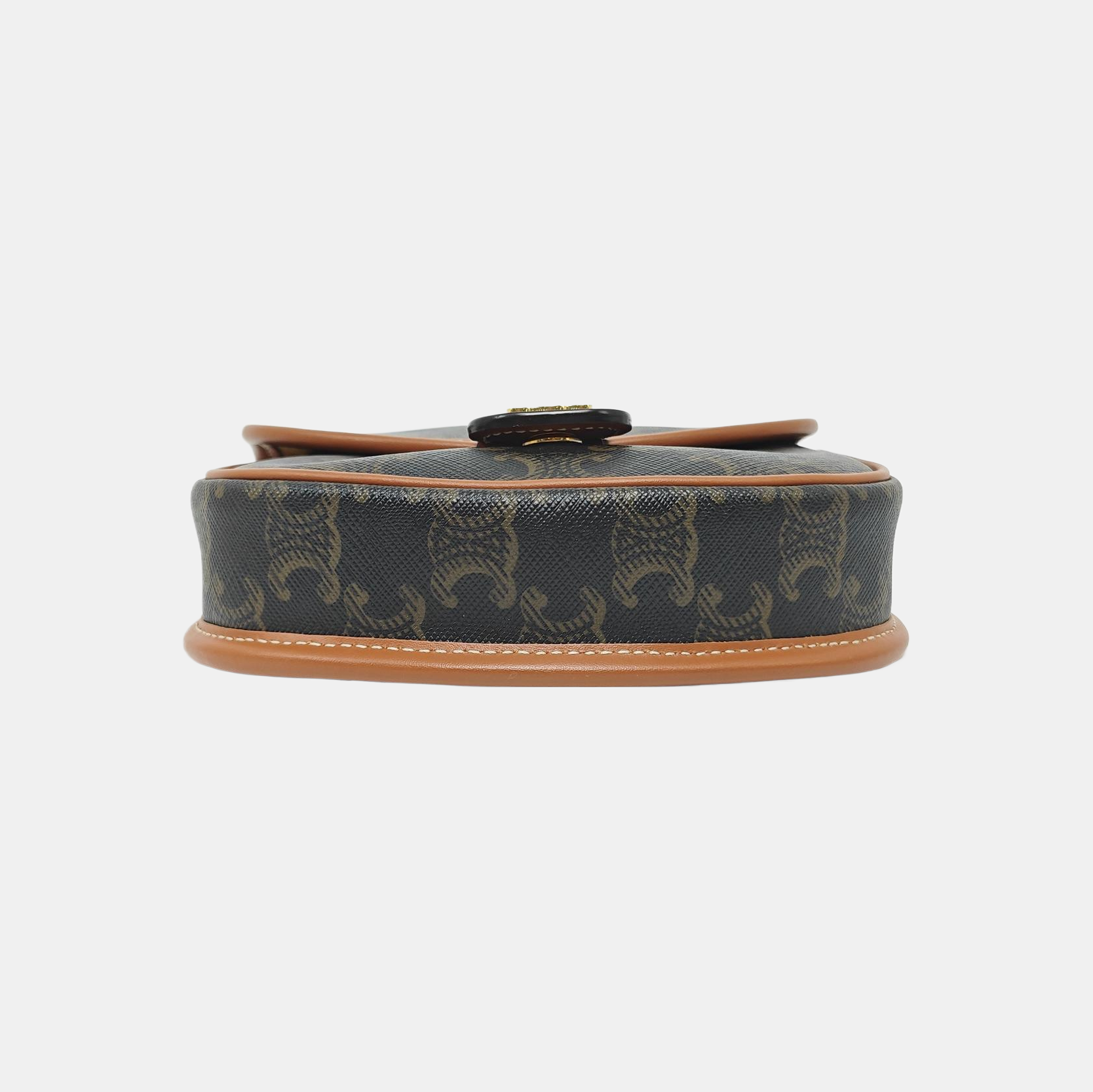 BESACE Mini Coated Canvas Brown