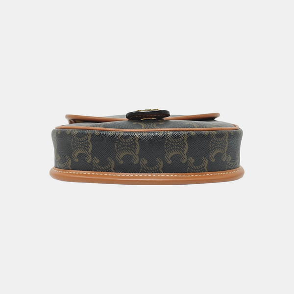 BESACE Mini Coated Canvas Brown