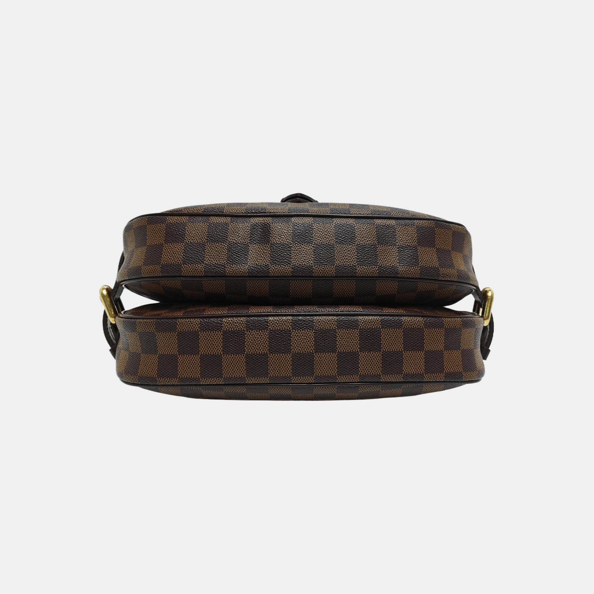 HIGHBURY Damier Ebene Coated Canvas Brown