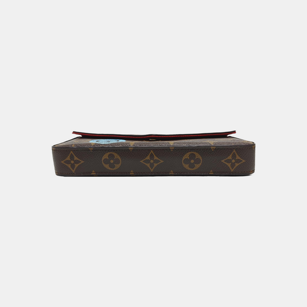 FÉLICIE Monogram Coated Canvas Brown