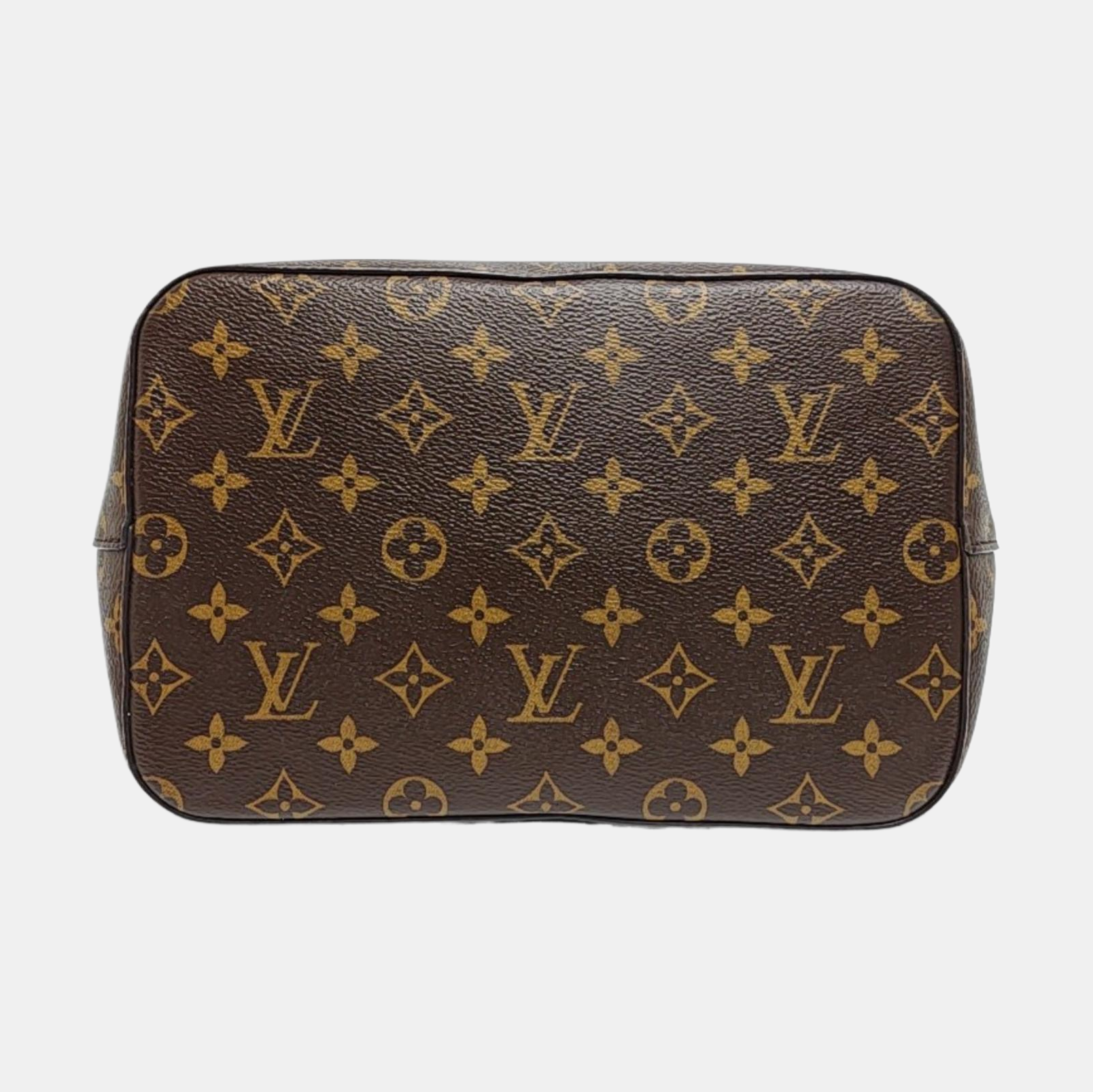 NÉONOÉ MM Monogram Coated Canvas Brown