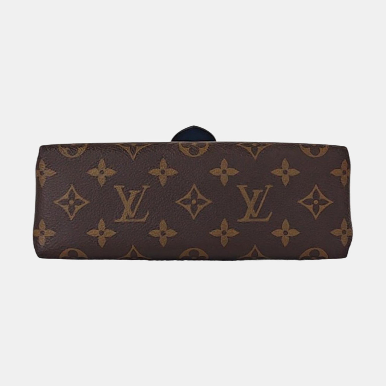 Authenticated pre-owned  LOCKY BB Monogram Coated Canvas Blue - Shoulder Bag at Looply