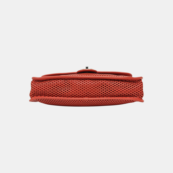 Lambskin Shoulder Bag Red