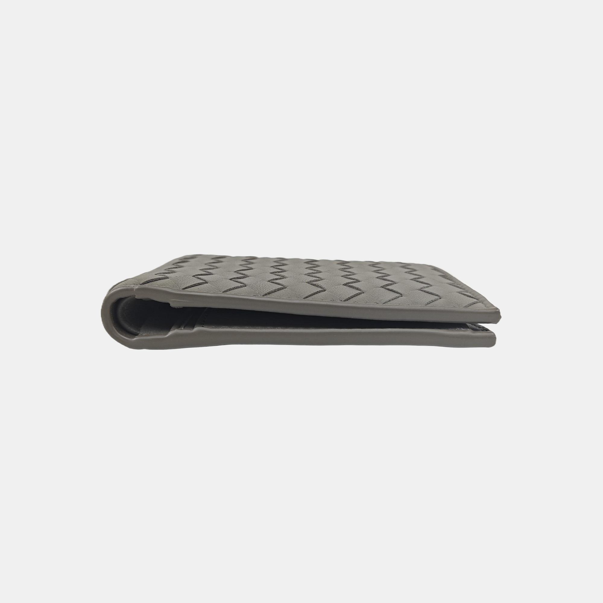 Calfskin Wallet Gray
