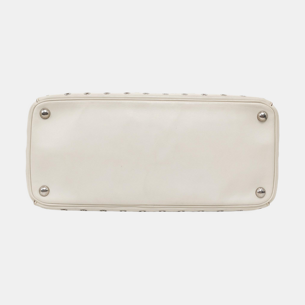 Calfskin Tote Bag White