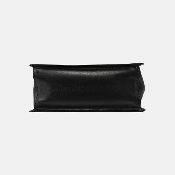 Light Frame Saffiano Calfskin Black