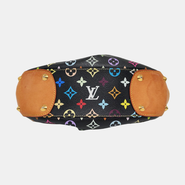 JUDY PM Monogram Coated Canvas Black