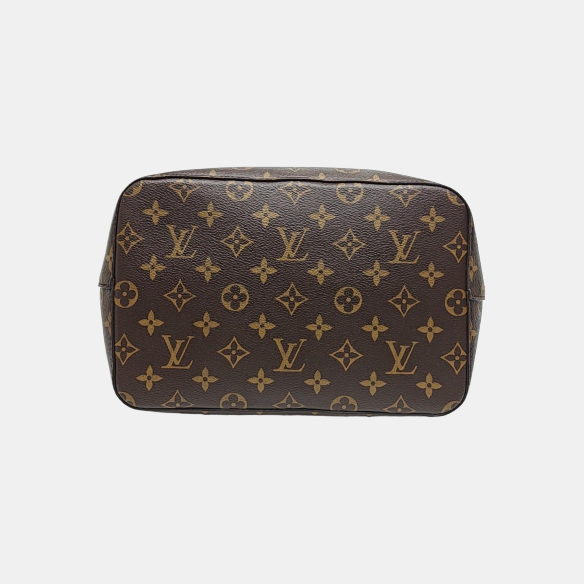 NÉONOÉ MM Monogram Coated Canvas Brown