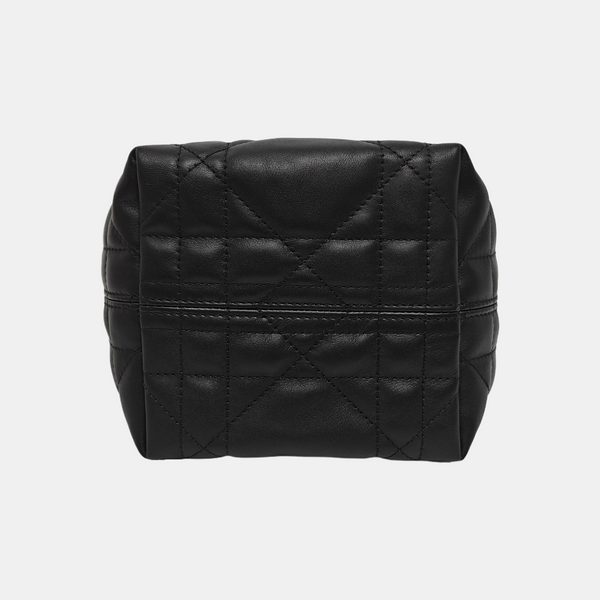 Toujours Nano Cannage Calfskin Black