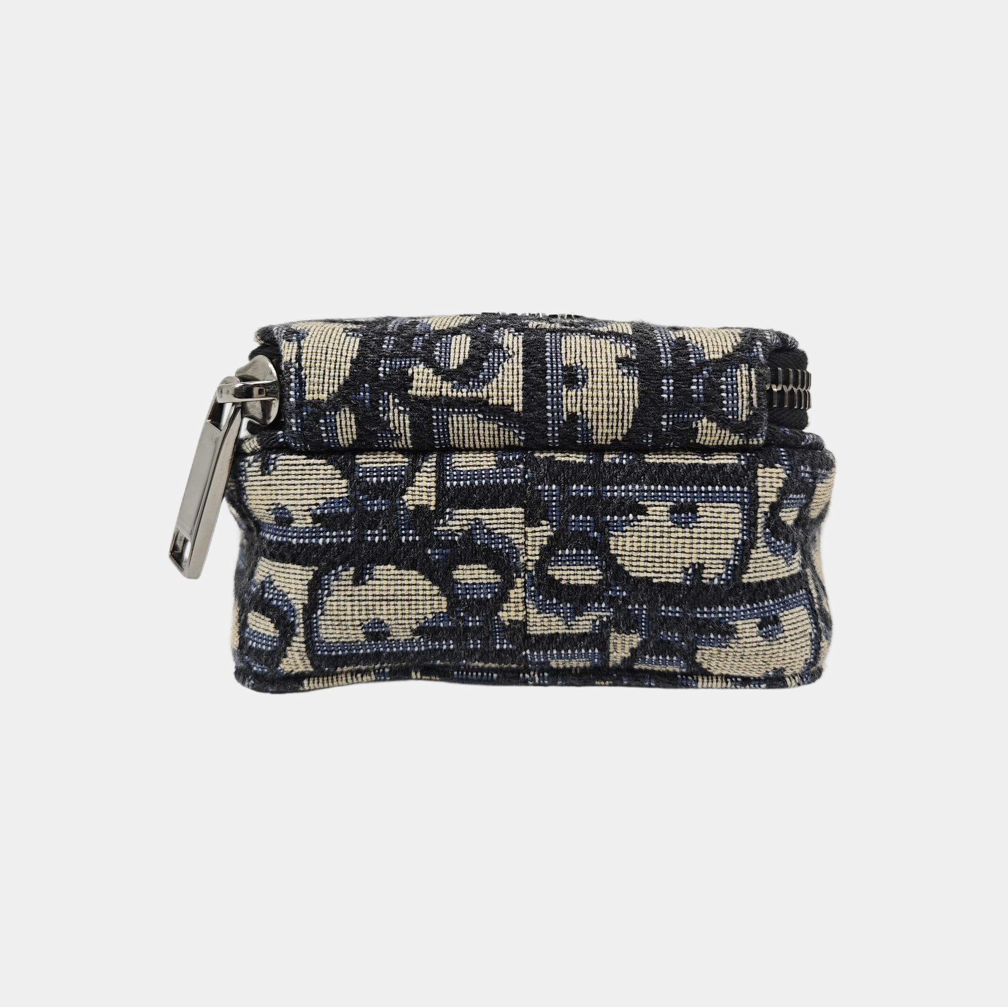 Fabric Shoulder Bag Super Mini Black
