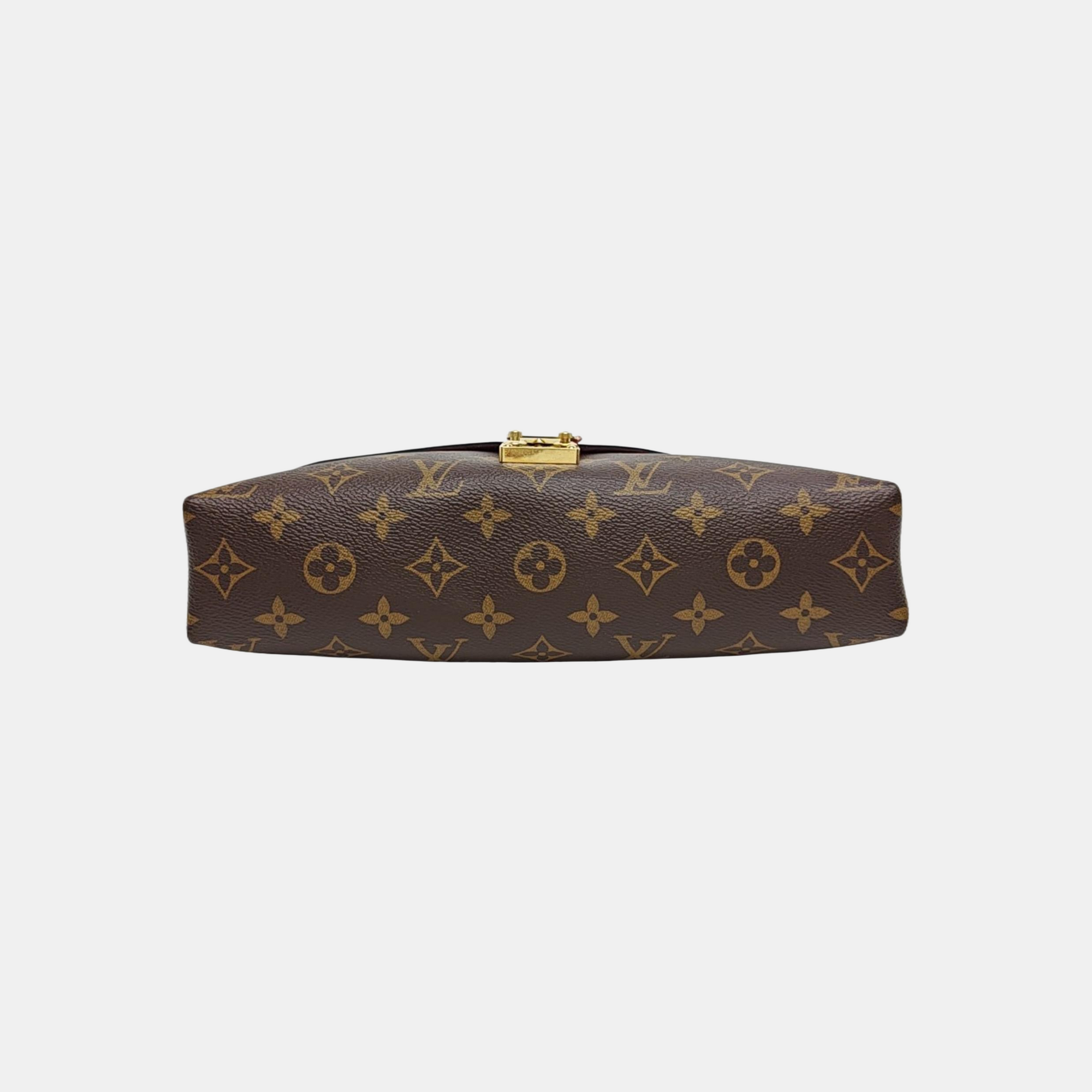 PALLAS Monogram Coated Canvas Brown