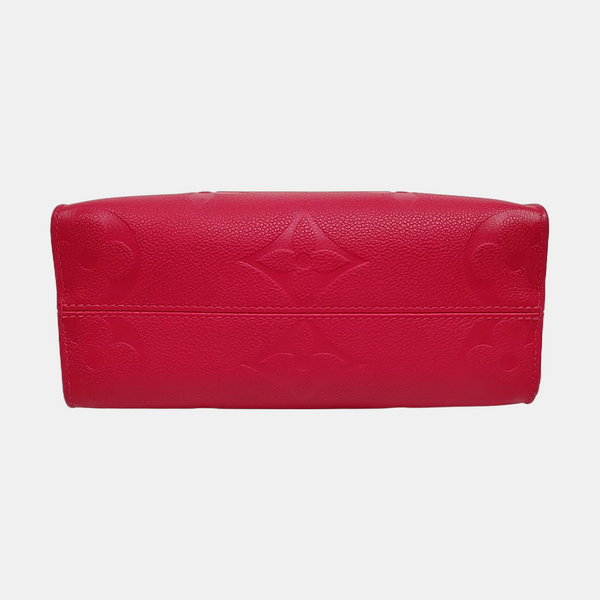 ONTHEGO PM Monogram Calfskin Red