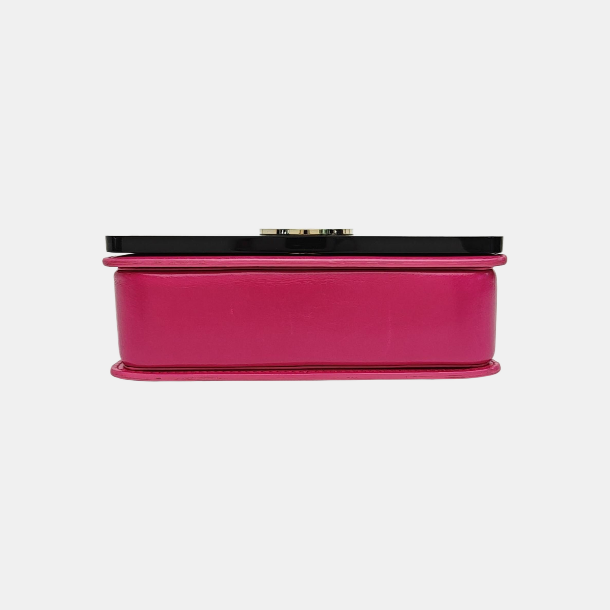 BVLGARI Calfskin Red