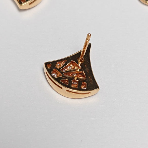DIVAS' DREAM 18k Rose Gold Stud Earrings