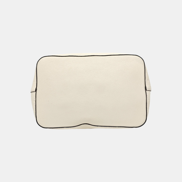 NÉONOÉ MM Monogram Calfskin White
