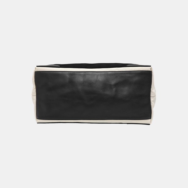 Navy Canvas White