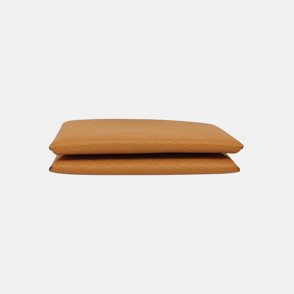 Calvi Epsom Brown Card Holder