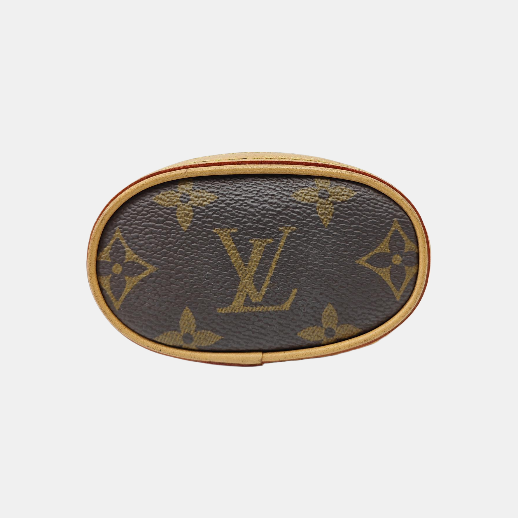 FOLD ME Monogram Coated Canvas Brown