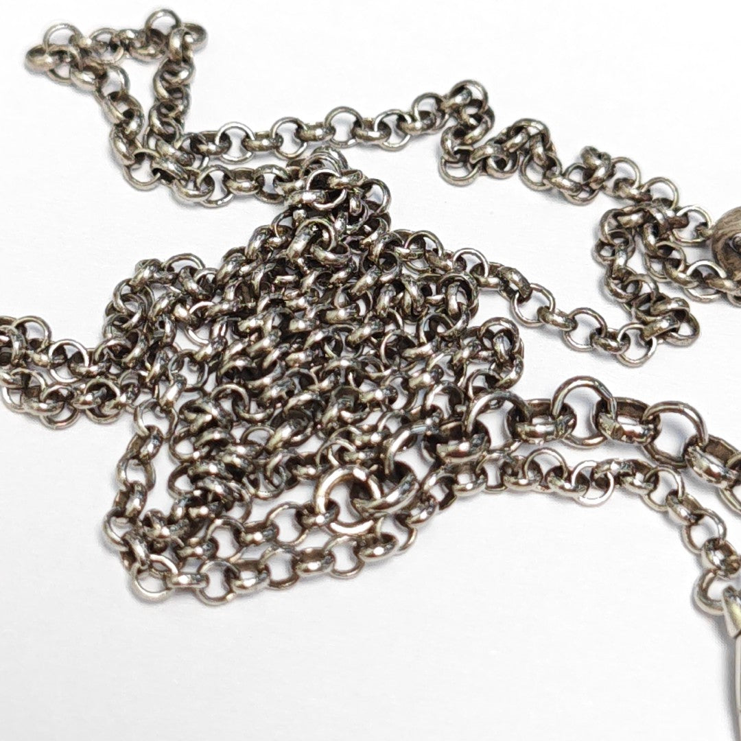 Interlocking G 925 Sterling Silver Necklace