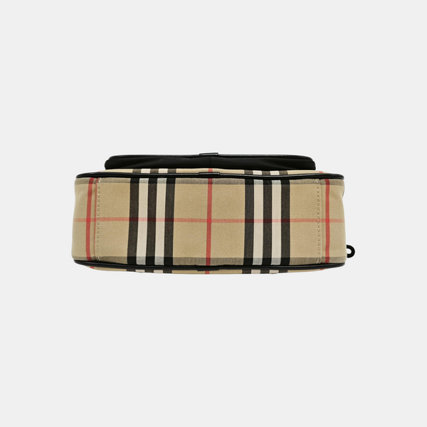 Canvas Shoulder Bag Small Beige
