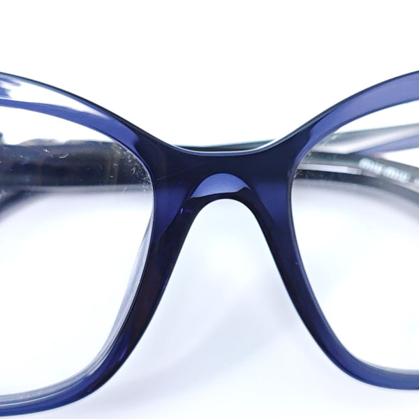 Synthetic Eyeglasses Blue