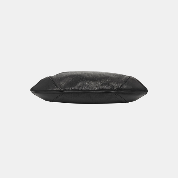 Calfskin Top Handle Bag Black