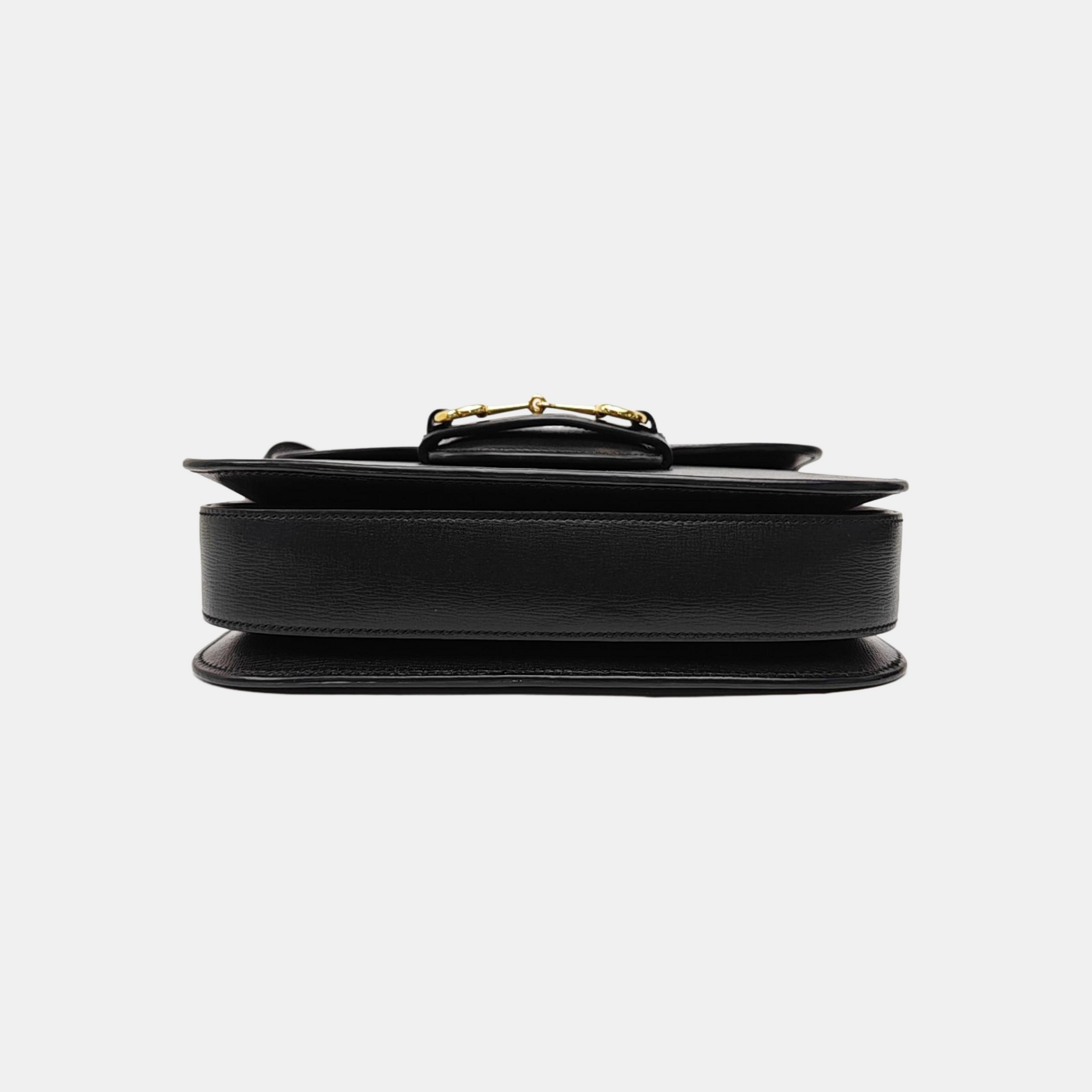 Horsebit 1955 Small Calfskin Black