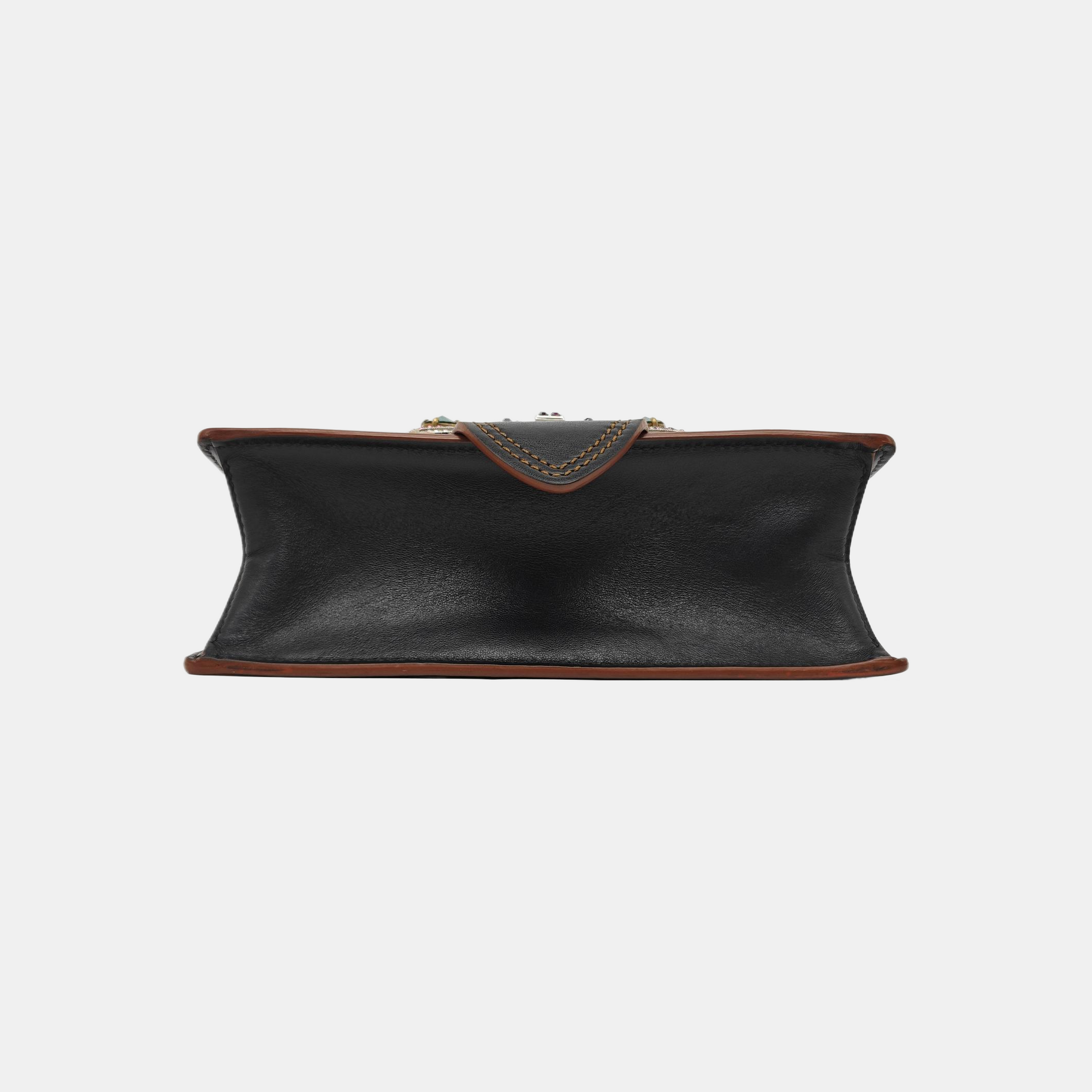 Miu Lady Calfskin Black
