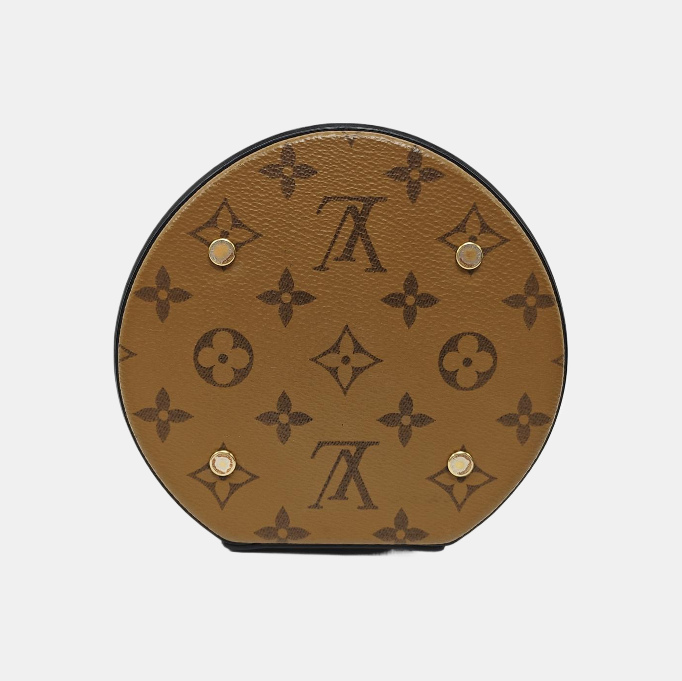 CANNES PM Monogram Coated Canvas Brown