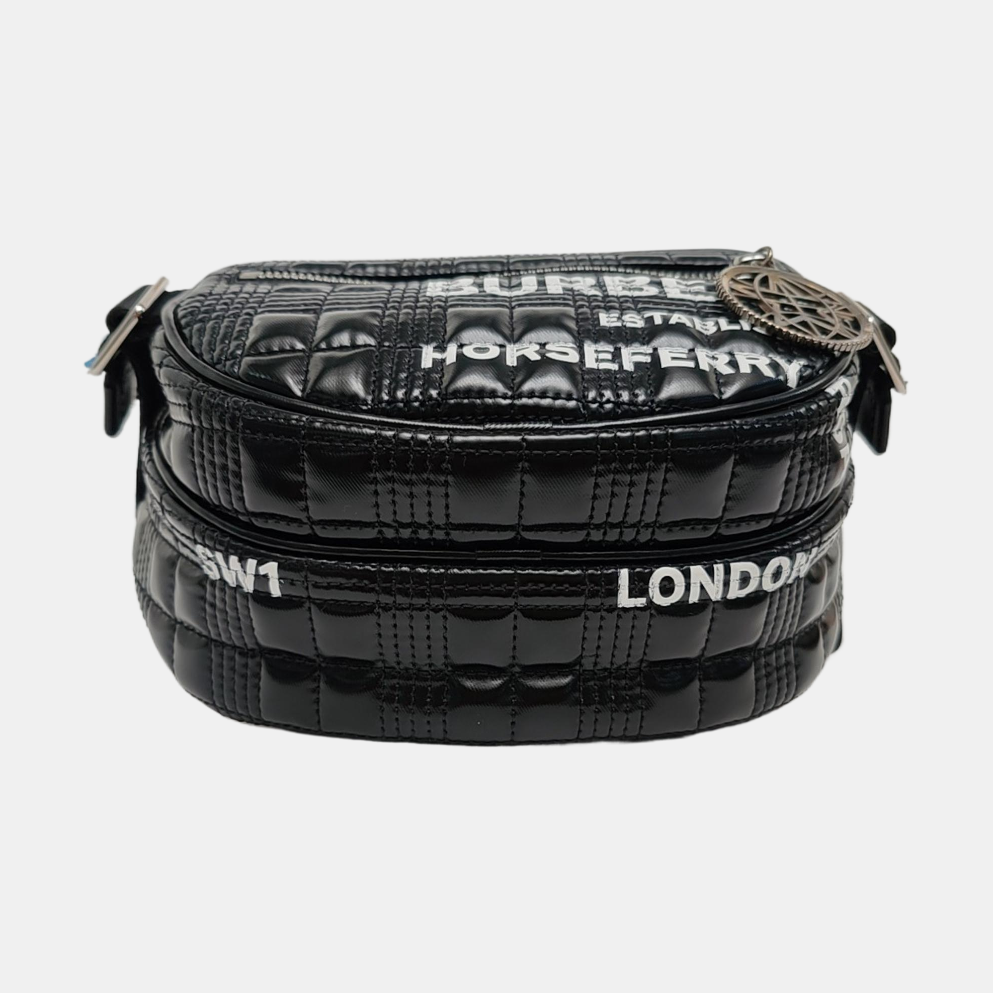 Horseferry Quilted Canvas Black
