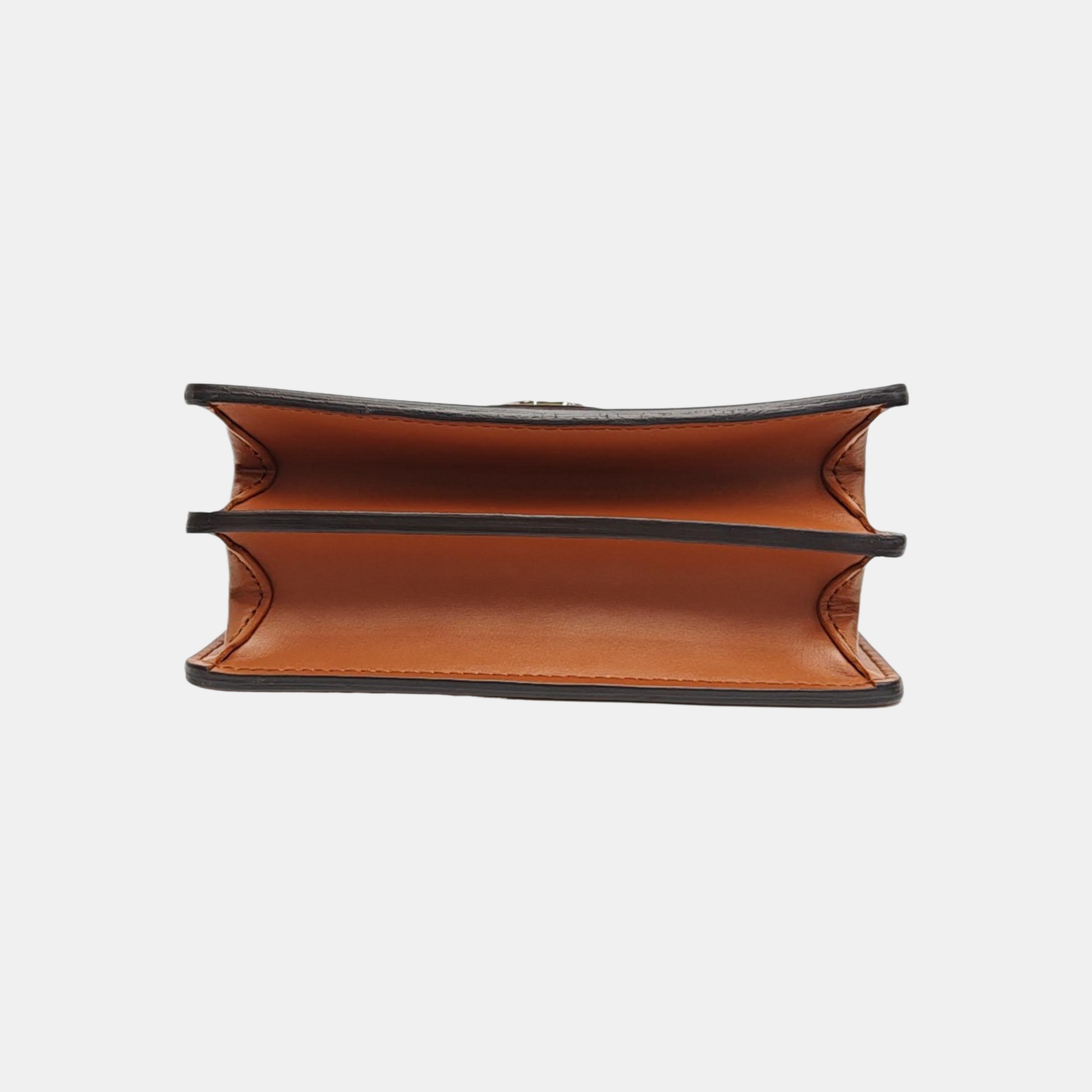DAUPHINE Mini Coated Canvas Brown