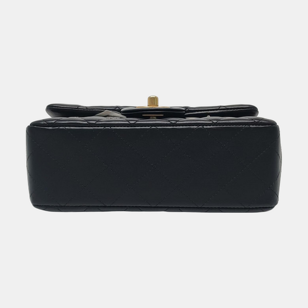 CLASSIC FLAP Mini Quilted Lambskin Black