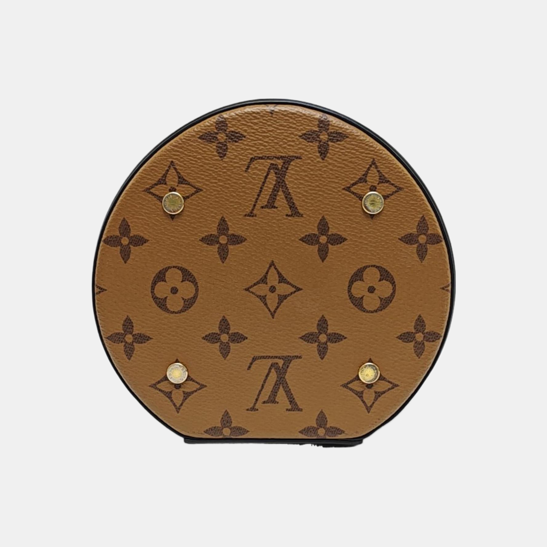 CANNES PM Monogram Coated Canvas Brown