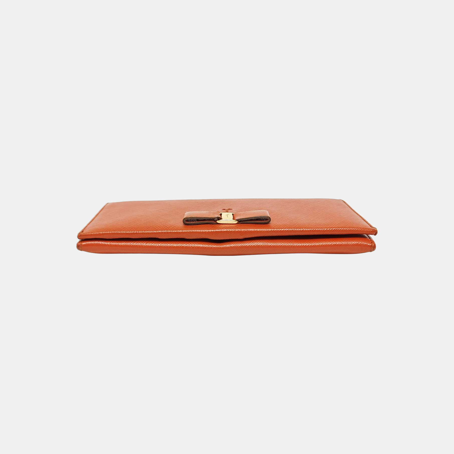 Vara Calfskin Orange Wallet