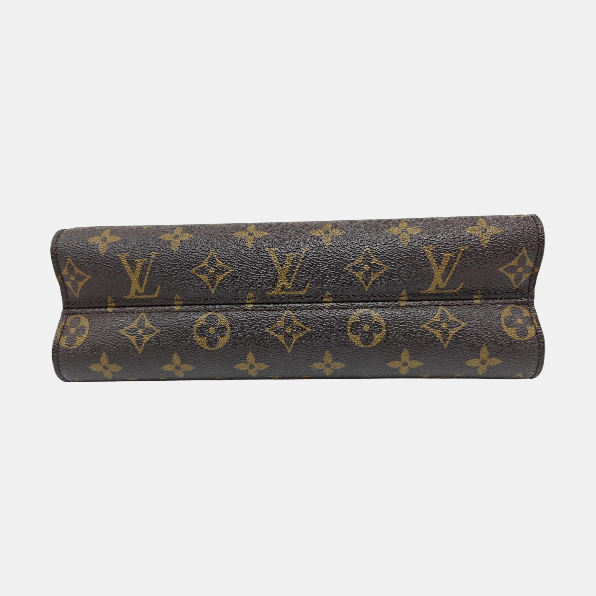 VICTOIRE Monogram Coated Canvas Brown