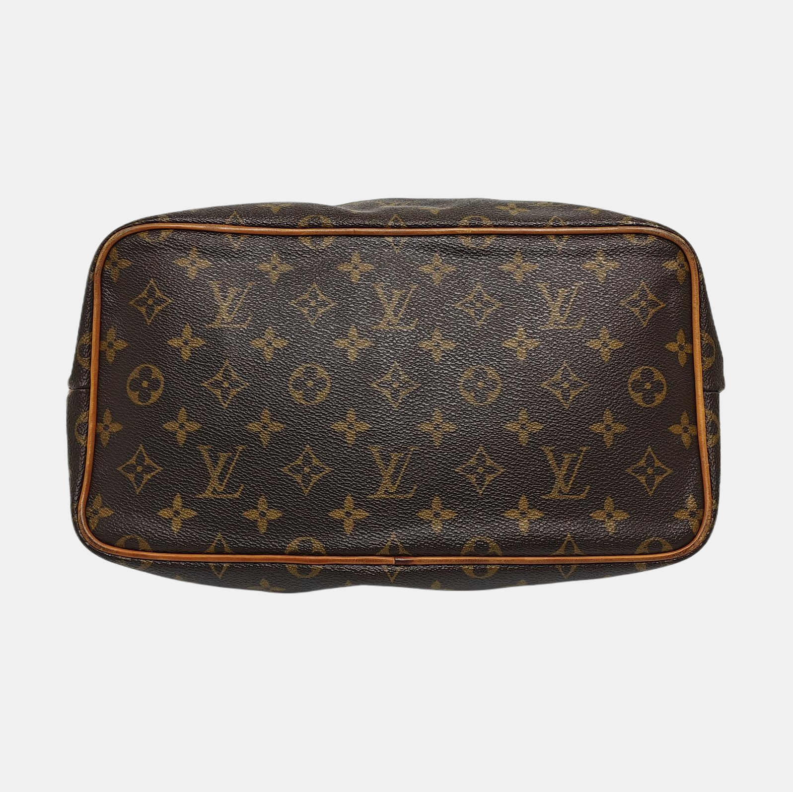 PALERMO PM Monogram Coated Canvas Brown
