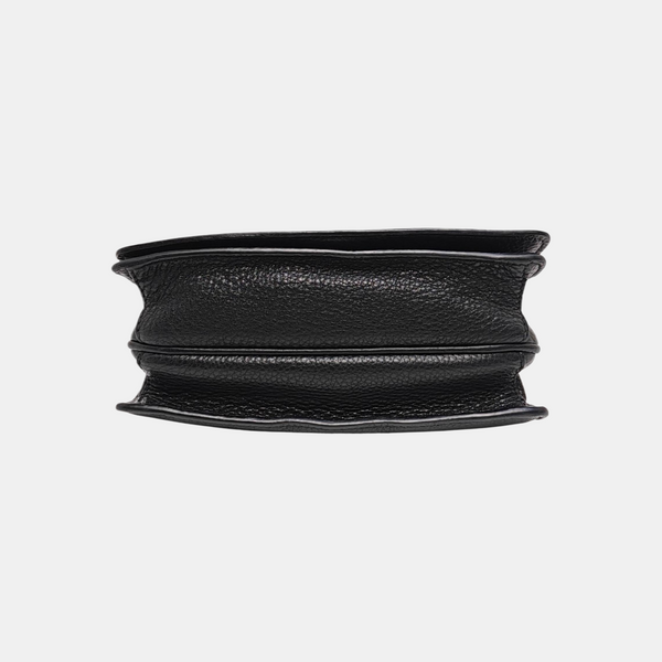 Calfskin Shoulder Bag Black