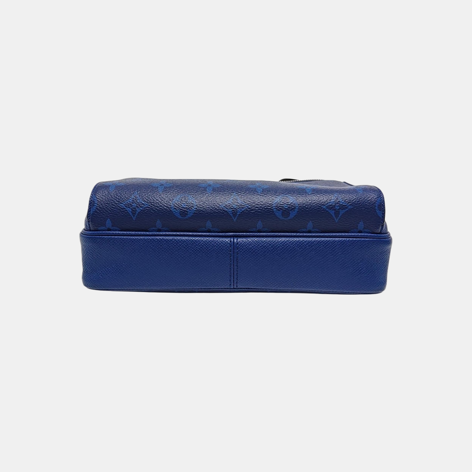 OUTDOOR PM Monogram Coated Canvas Blue
