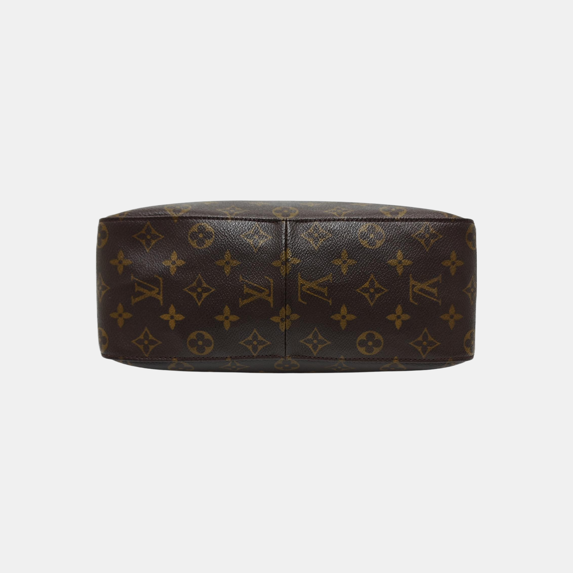 LOOPING GM Monogram Coated Canvas Brown