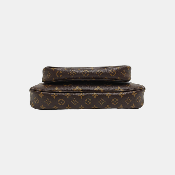 MULTI Monogram Coated Canvas Brown